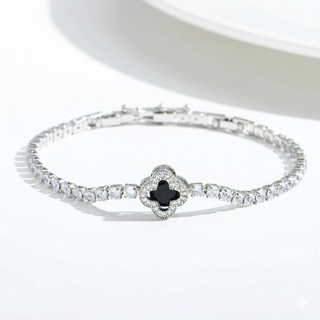 Black clover bracelet