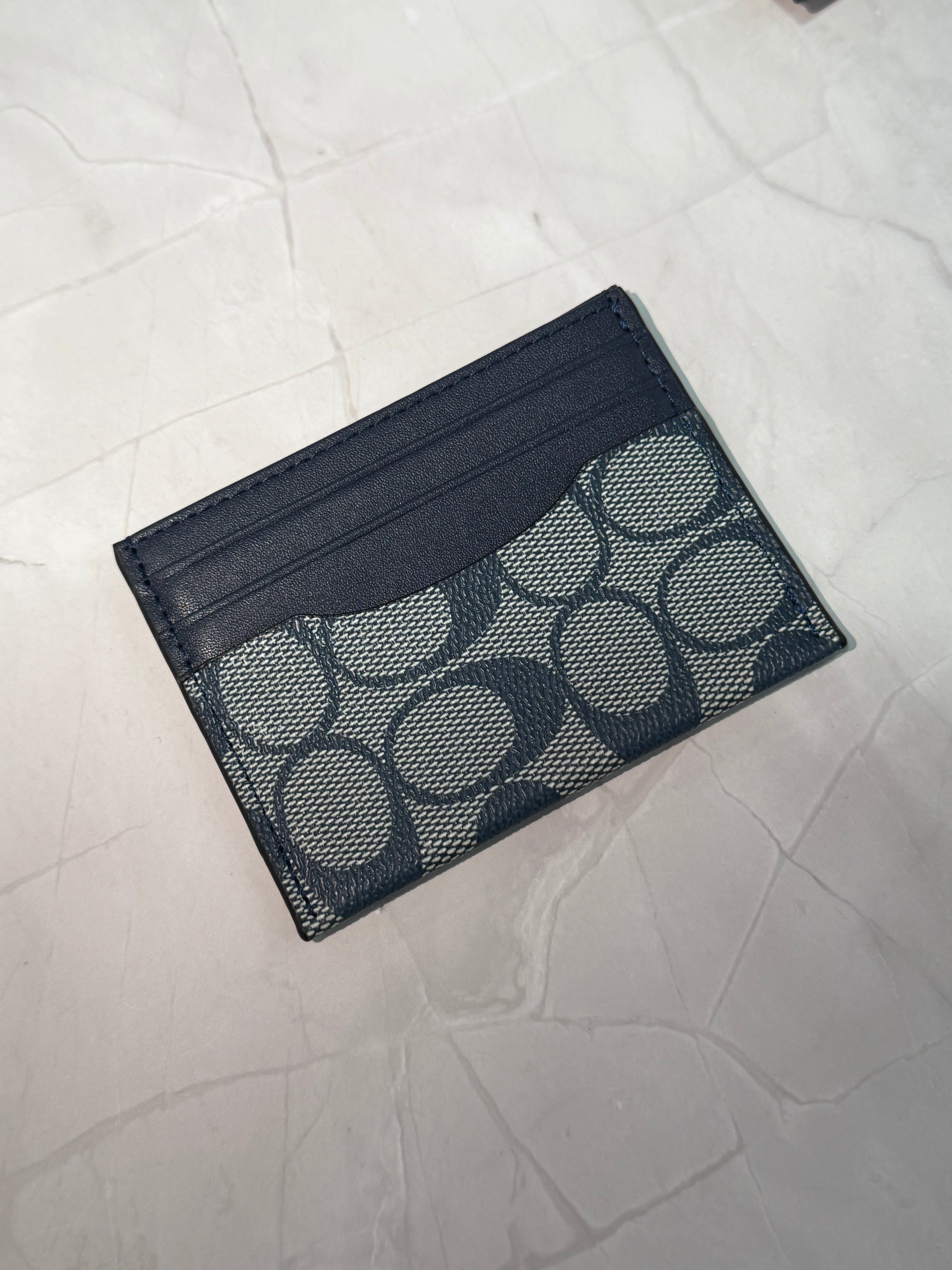 Blue wallet